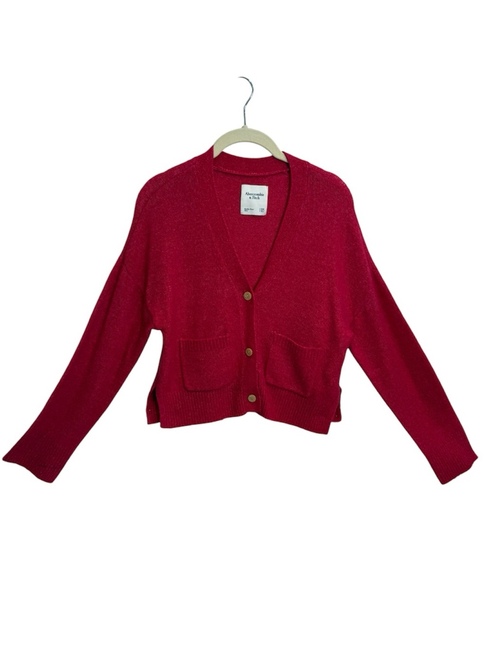 ABERCROMBIE AND FITCH Cropped Cardigan, Size XXSMALL